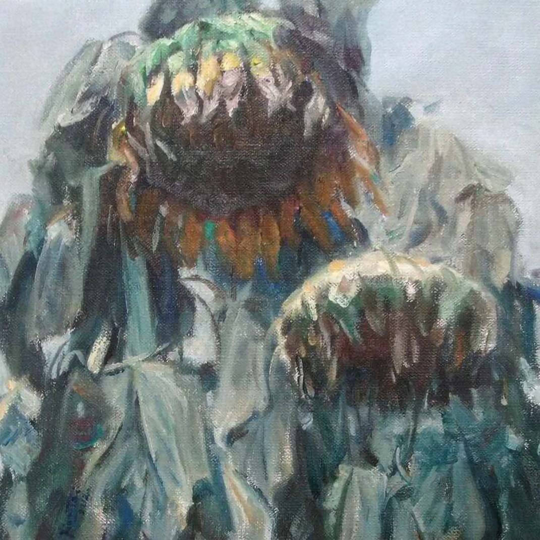 成熟的谦逊 : 油画 : 卢象太.jpg